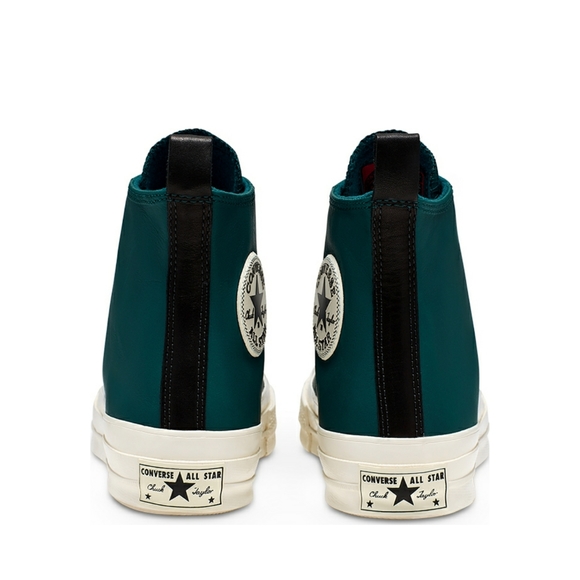 NWT Converse Fleece-Lined Leather Chuck 70 Turq 3M - Picture 5 of 8